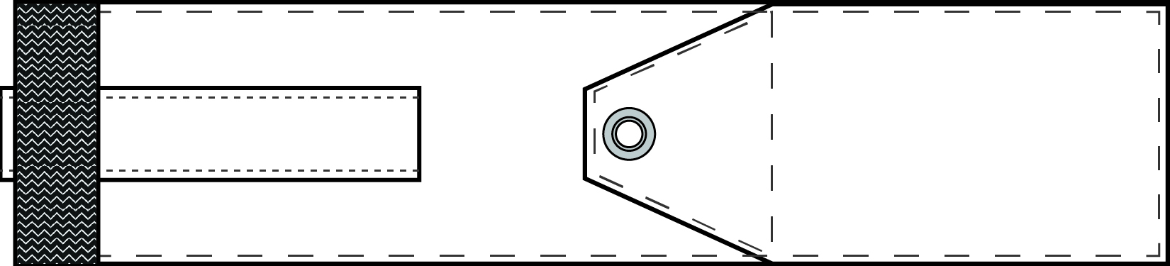 Tie-in T1 batten pocket