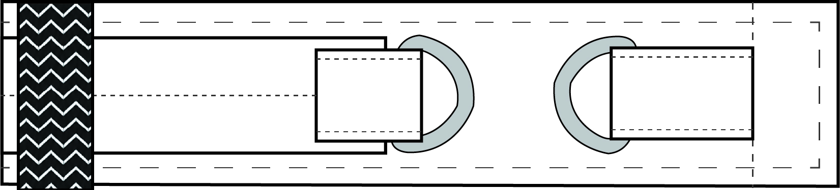 Tie-in T2 batten pocket