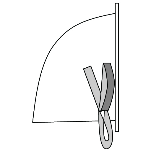 Webbing loop with handle